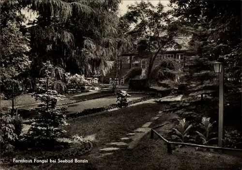 Ak Ostseebad Bansin Heringsdorf auf Usedom, Forsthaus Fangel