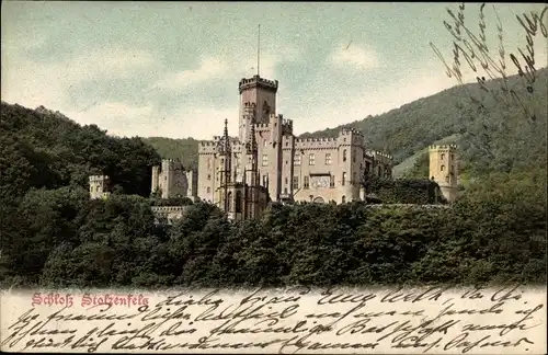 Ak Stolzenfels Koblenz am Rhein, Schloss