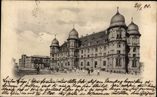 Ak Karlsruhe in Baden, Schloss