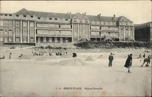 Ak Berck Plage Pas de Calais, Hopital Bouville