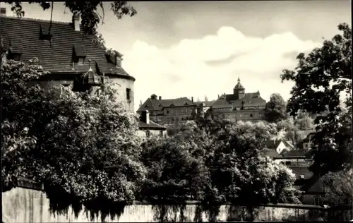 Ak Altenburg in Thüringen, Teilansicht