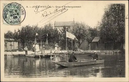 Ak Jolainville Aube, Boarding Quay