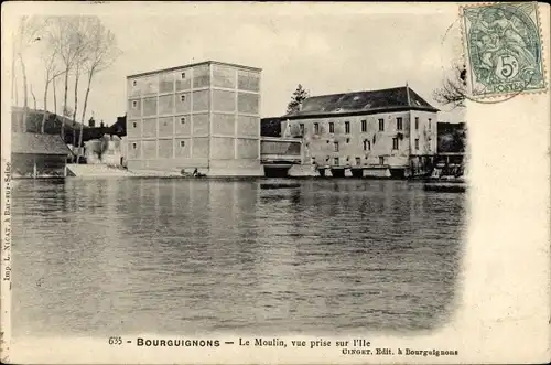 Burgundischer Ak Aube, Le Moulin