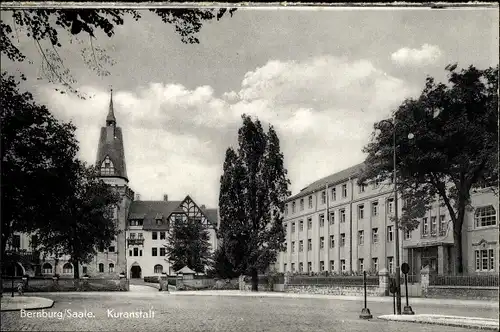 Ak Bernburg an der Saale, Kuranstalt