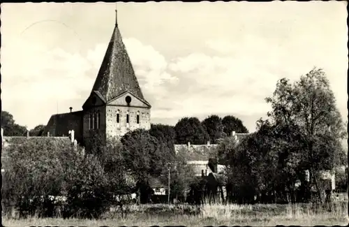 Ak Schwaan in Mecklenburg, Partie an der Beeke