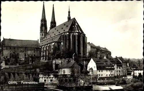 Ak Görlitz in der Lausitz, Peterskirche