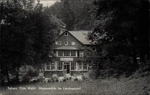 Ak Tabarz im Thüringer Wald, Massemühle im Lauchagrund, Massenmühle