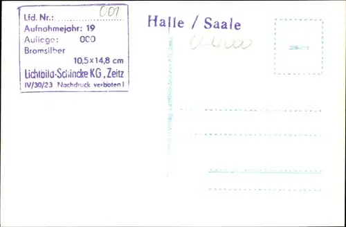 Ak Halle an der Saale, Marktplatz, Kirche, Turm