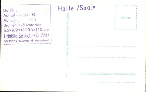 Ak Giebichenstein Halle an der Saale, Burg, Brücke, Straßenbahn