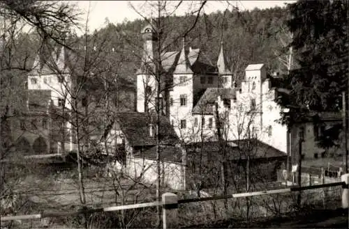 Ak Trockenborn Wolfersdorf Thüringen, Schloss