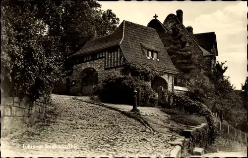 Ak Stadtroda an der Roda Thüringen, Ortspartie