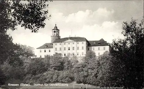 Ak Crossen an der Elster Thüringen, Institut für Lehrerbildung