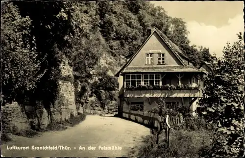 Ak Kranichfeld in Thüringen, An der Felsmühle