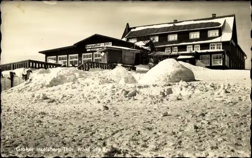 Ak Brotterode in Thüringen, Großer Inselsberg, Winter