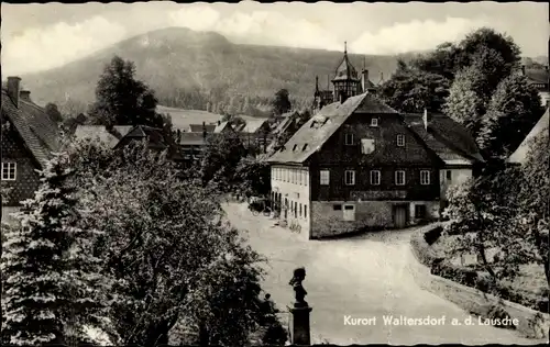 Ak Waltersdorf Großschönau in der Oberlausitz, Teilansicht