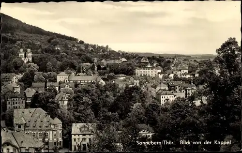 Ak Sonneberg in Thüringen, Blick von der Kappel