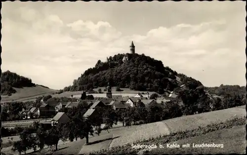 Ak Seitenroda in Thüringen, Leuchtenburg bei Kahla