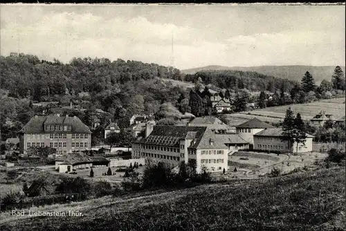 Ak Bad Liebenstein im Thüringer Wald, Blick über den Ort