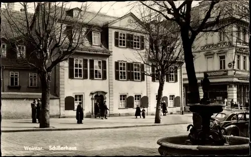 Ak Weimar in Thüringen, Schillerhaus