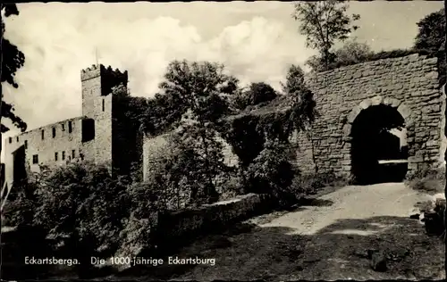 Ak Eckartsberga Burgenlandkreis, Die 1000-jährige Eckartsburg
