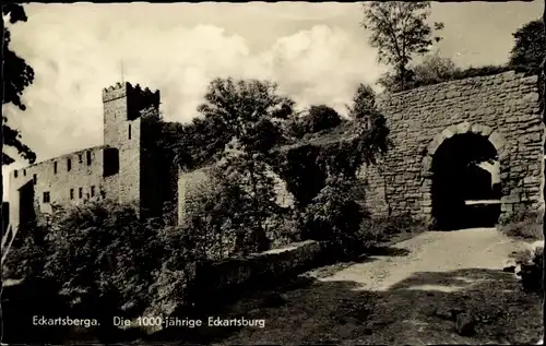 Ak Eckartsberga Burgenlandkreis, Die 1000-jährige Eckartsburg