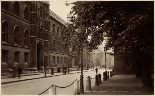 Ak Cambridge East England, Corpus Christi College