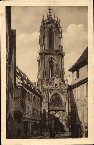 Ak Sélestat Schlettstadt Elsass Bas Rhin, Münster St. Georg