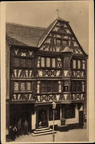 Ak Saverne Zabern Elsass Bas Rhin, Altes Haus