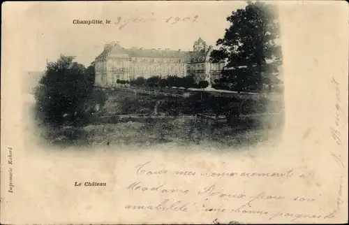 Ak Champlitte Haute Saône, Schloss