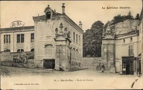 Ak Bar Le Duc Lothringen Meuse, Schule, Friseur