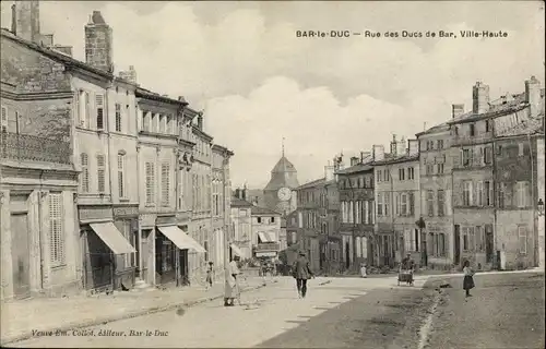 Ak Bar Le Duc Lothringen Meuse, Rue des Ducs de Bar