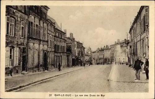 Ak Bar Le Duc Lothringen Meuse, Rue des Ducs de Bar
