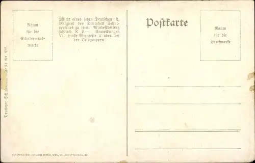 Künstler Ak Das Volk steht auf, der Sturm bricht los, 1813, Arndt, Körner, Deutscher Schulverein 499