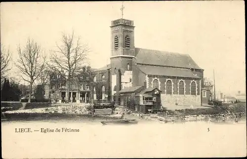 Ak Lüttich Lüttich Wallonien, Kirche von Fetinne