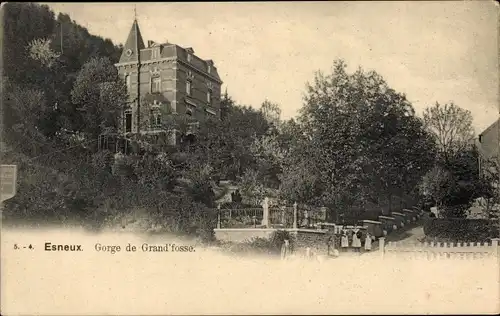 Ak Esneux Wallonie Lüttich, Grand Pit Gorge