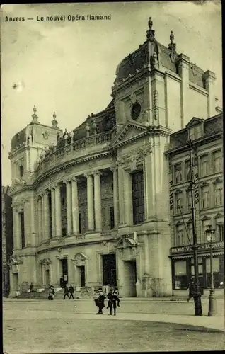Ak Anvers Antwerpen Flandern, Opera