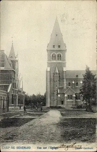 Ak Beverloo Beverlo Beringen Flandern Limburg, Kirche