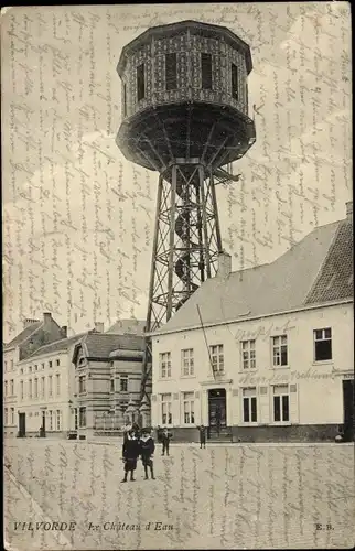 Ak Vilvorde Flämisch Brabant, Wasserturm