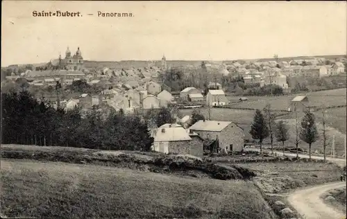 Ak Saint Hubert Wallonie Luxemburg, Übersicht