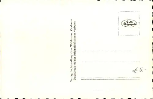 Ak Nordseebad Cuxhaven, Bäder-M. S. Königin Luise an der Seebäderbrücke