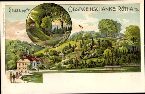 Litho Rötha in Sachsen, Obstweinschänke