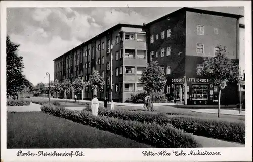 Ak Berlin Reinickendorf, Lette Allee Ecke Mickestraße
