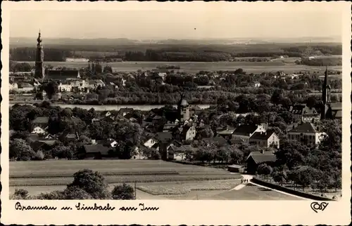 Ak Simbach am Inn Niederbayern, Simbach am Linn, Totalansicht