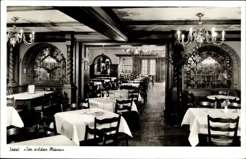 Ak Soest in Westfalen, Hotel Im wilden Mann