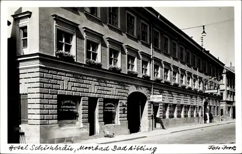 Ak Bad Aibling in Oberbayern, Hotel Schuhbräu
