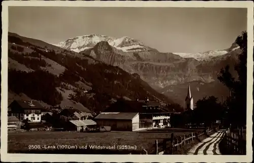 Ak Lenk Kt. Bern, Wildstrubel