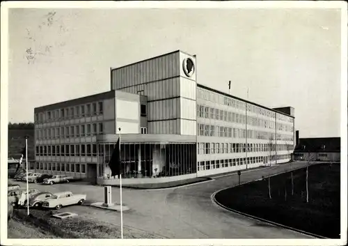 Ak Wassertrüdingen in Mittelfranken, Schwarzkopf Werk