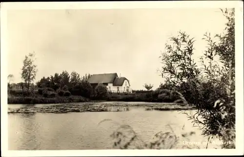 Ak Almkerk Nordbrabant Niederlande, Teilansicht