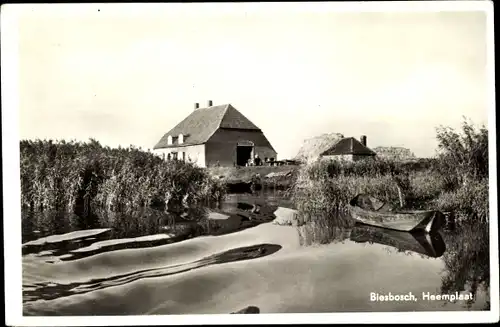 Ak Biesbosch Nordbrabant Niederlande, Heemplaat