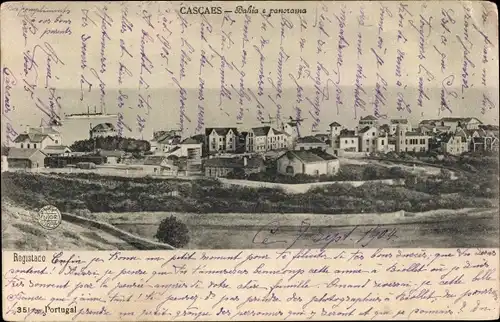 Ak Cascaes Cascais Portugal, Panorama